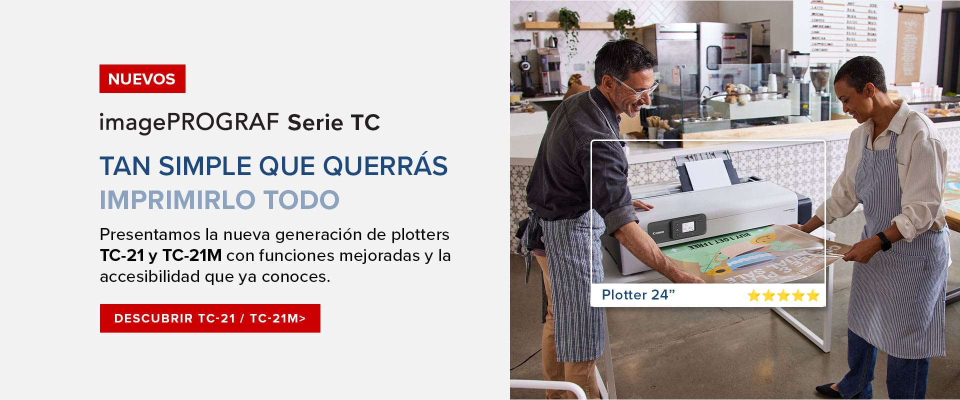 imagePROGRAF Serie TC - Tan Simple que Querrás Imprimirlo Todo